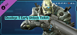 Exoprimal - Deadeye * Early Unlock Ticket DLC