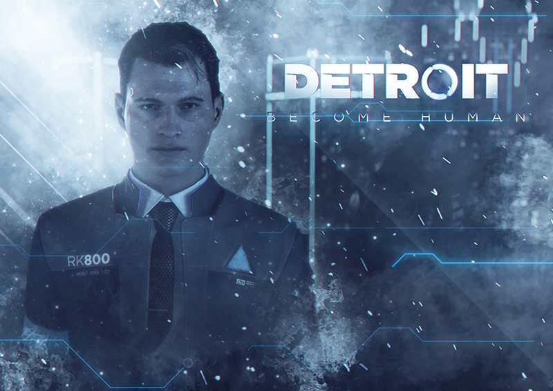Your text voiced by Connor (Detroit: Become Human)
