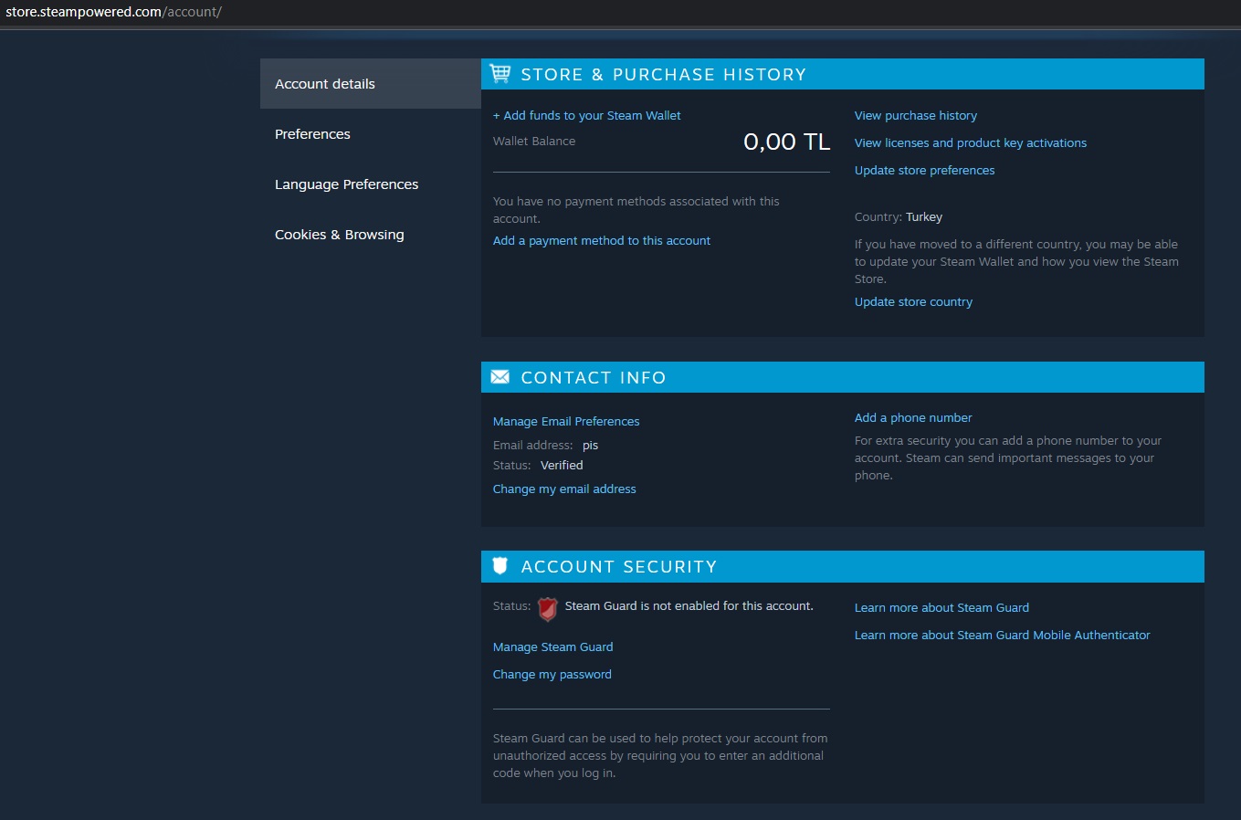 Steam сменить регион на турцию фото 79