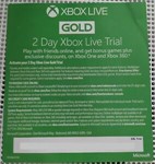 XBOX LIVE GOLD CARD 48 ЧАСОВ TRIAL x360&xOne - Скидки