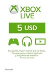 XBOX LIVE 5 USD GIFT CARD USA - БОЛЬШИЕ СКИДКИ