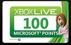 Xbox Live - USA - 100 MS Points Card + Скидки