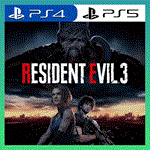👑 RESIDENT EVIL 3 PS4/PS5/ПОЖИЗНЕННО🔥