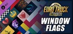 Euro Truck Simulator 2 - Window Flags DLC | Steam Gift