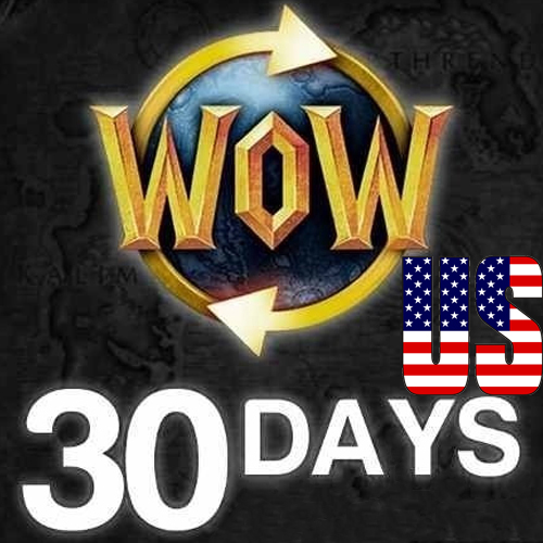 World of Warcraft (WoW) Time Card 30 Days (US)