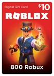 💎💎Roblox 10 USD (800 ROBUX) (0% комиссия )💎💎