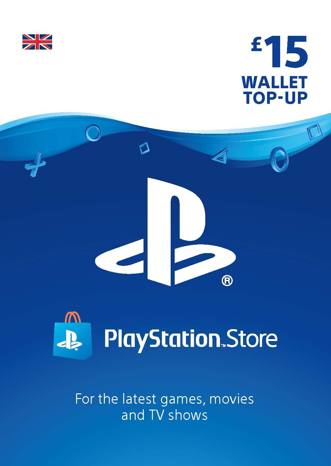 PlayStation Network £15 (GBP) | GIFT CARD (UK)