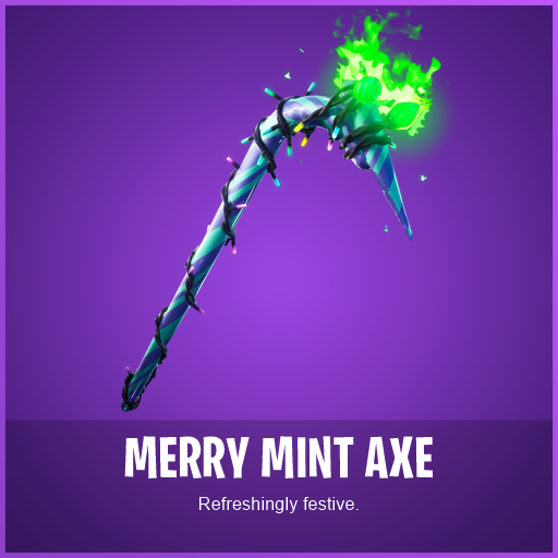Minty axe Fortnite Minty Axe Pickaxe Codes How to get