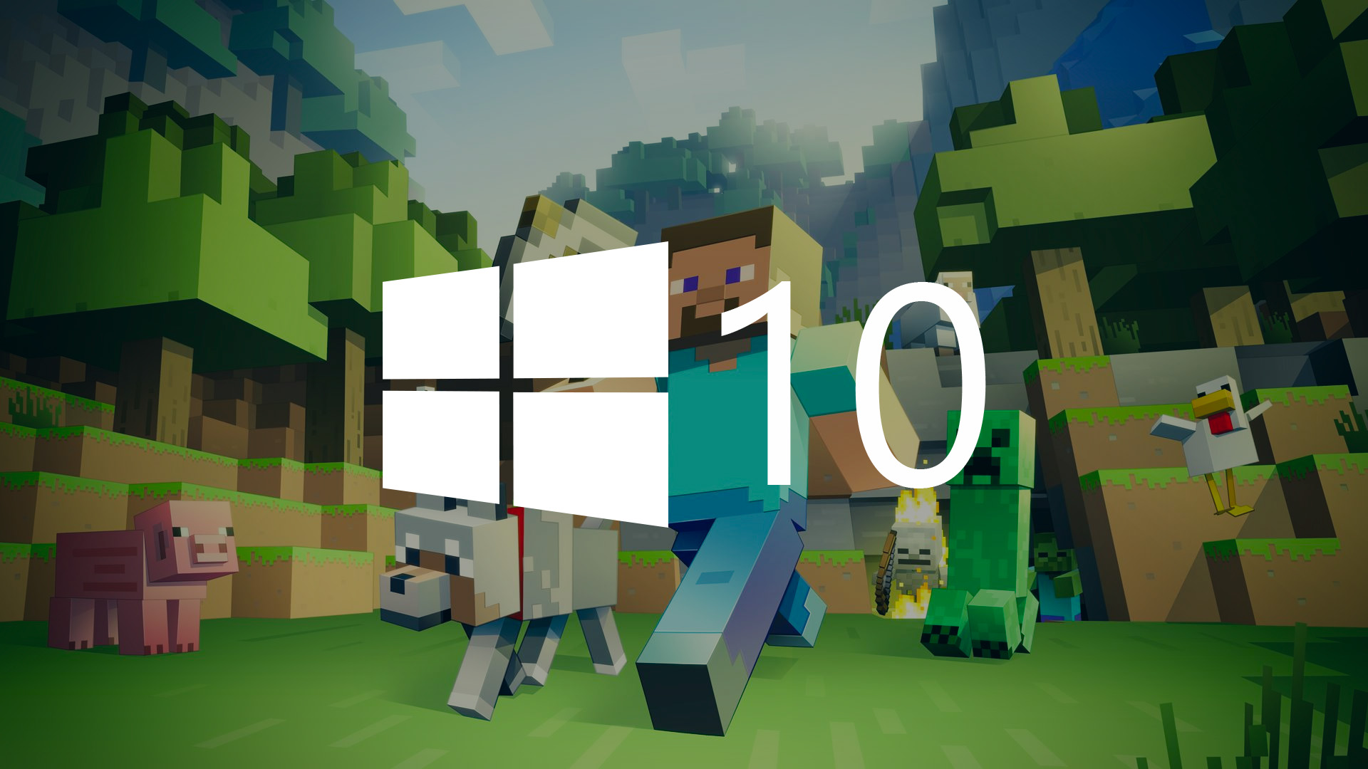 10 minecraft. Minecraft Windows 10 Edition. Майнкрафт виндовс 10. Майнкрафт виндовс 10 эдишн. Заставка МАЙНКРАФТА.
