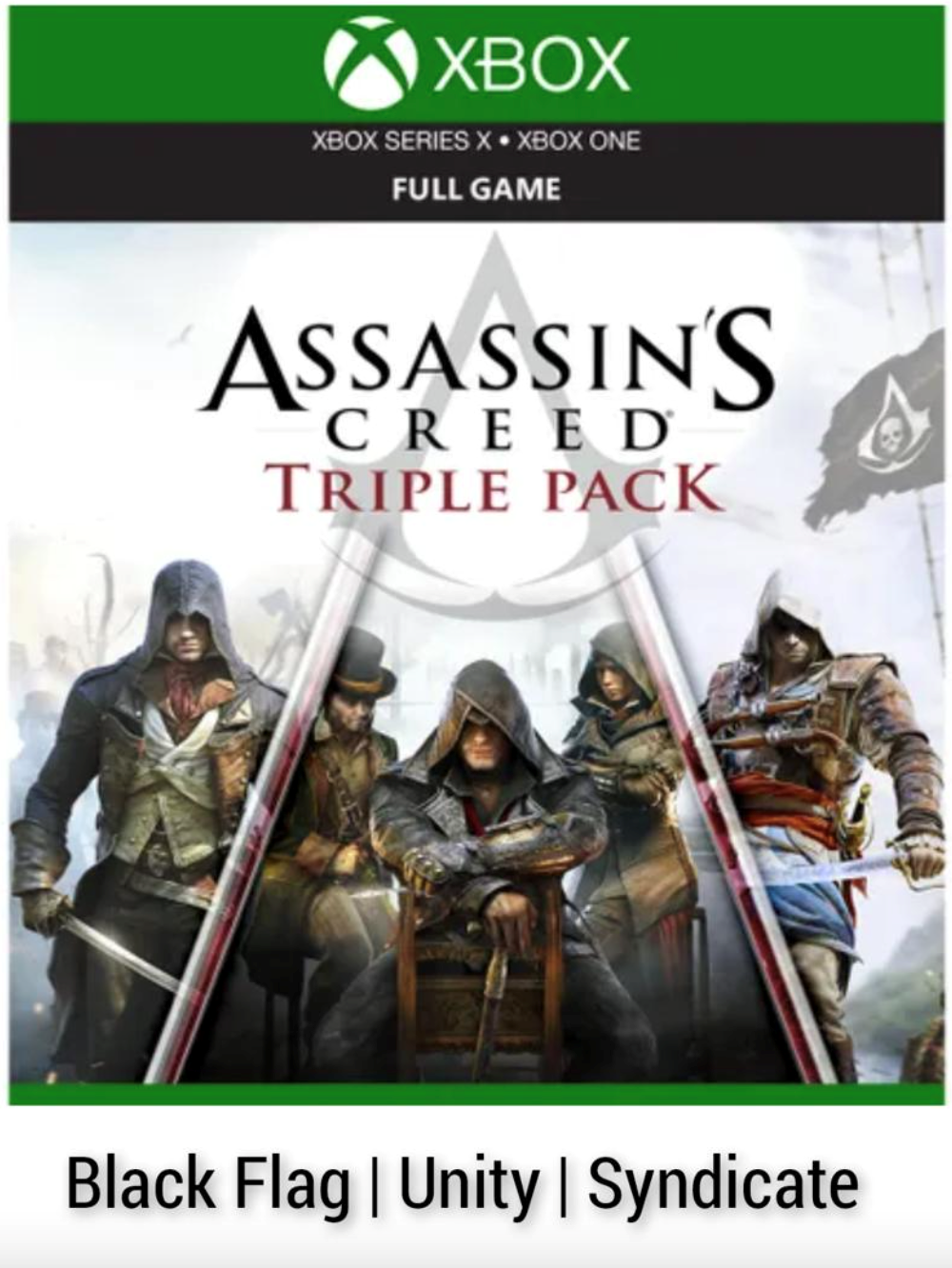 ASSASSIN´S CREED TRIPLE PACK (AC XBOX Pack) XBOX🔑KEY