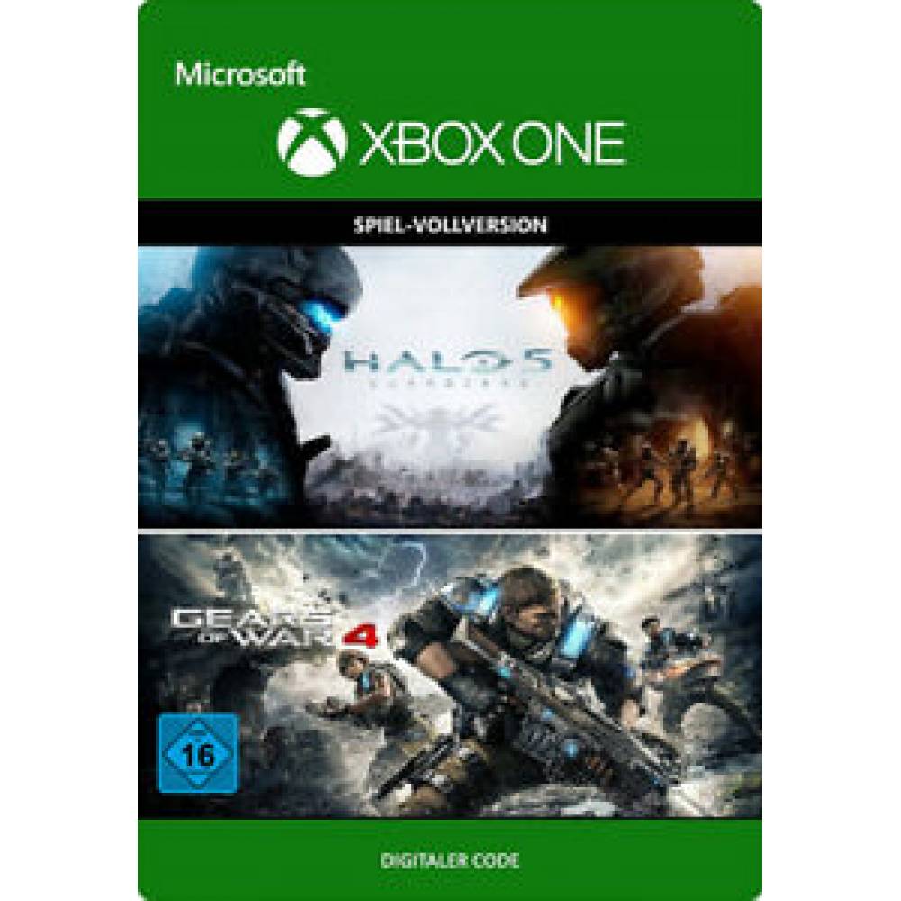 Gears of War 4 and Halo 5 Guardians Bundle Xbox One Key