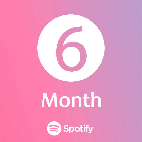 spotify 6 month gift card spotify 6 month gift card