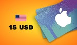 ITUNES GIFT CARD - 15 USD (USA ACC)