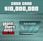 GTA 5 MEGALODON CASH CARD 10 000 000💲XBOX ONE&X|S🟢