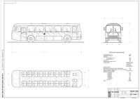 Соликамск чертеж автобус