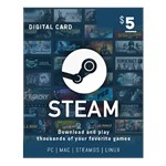 💵 Подарочная карта кошелька Steam - 5$ НЕ GLOBAL