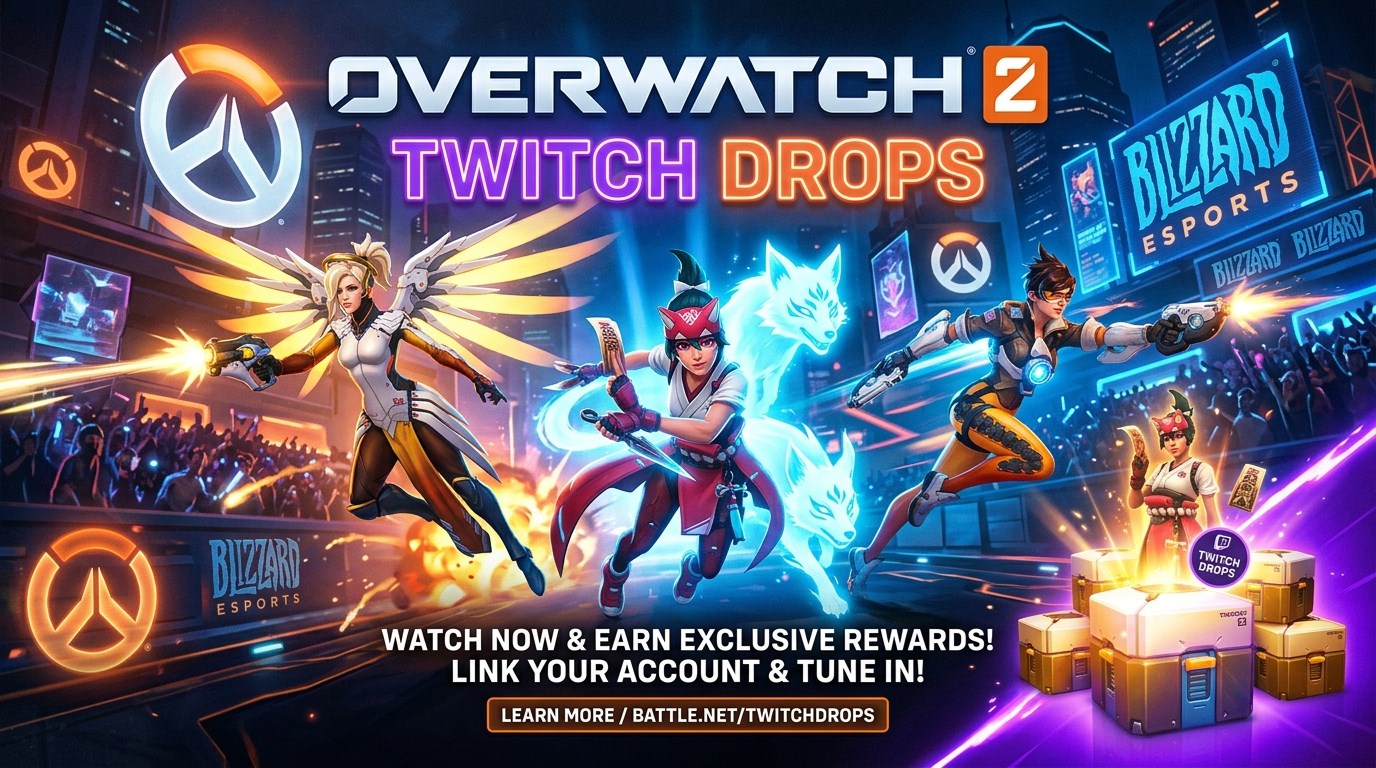 Overwatch 2 Twitch Drops • 13 Наград (Epic + Esports Lootbox) 🎯 photo 1