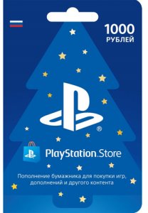 PSN PlayStation Network 1000 rubles payment card [RUS]