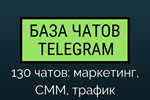 Telegram chats | Marketing, SMM, traffic - 130 chats