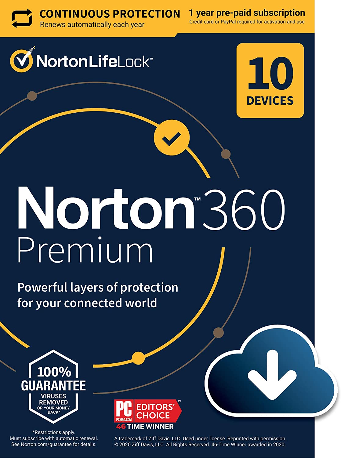 Norton 360 Premium  + VPN  10 devices / 420 days Global