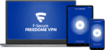 F-Secure FREEDOME VPN - 1 год /15 устройств (подписка)