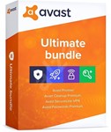 Avast Ultimate  10 ПК  -  до 03 января 2026 года