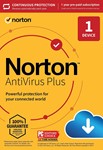 Norton AntiVirus Plus  1 ПК / до 07.07.2024 Global