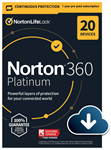 Norton 360 Platinum  20 devices / 90~120 дней  (Global)