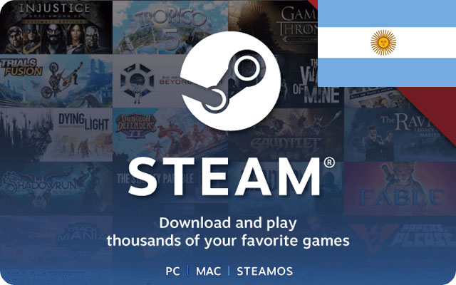 Купить 200 ars steam wallet gift card - (argentina) Фотография 200 ars steam wallet gift card - (argentina)