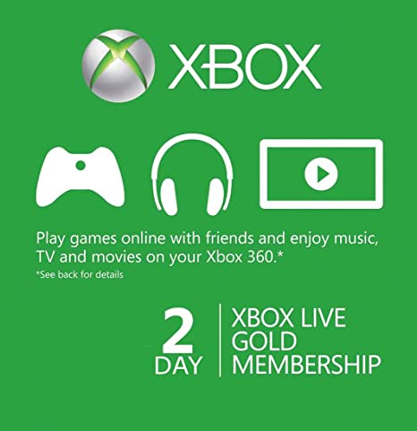 Xbox Live Gold 2 (48H) Days Trial Only for New Account