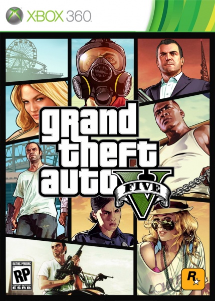 GTA V RUS (Xbox 360)