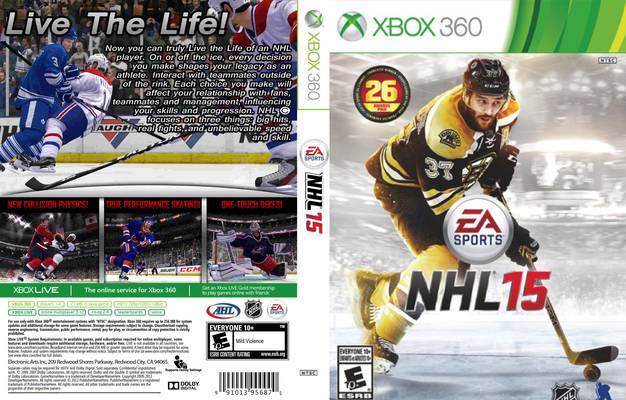 nhl 15 xbox 360