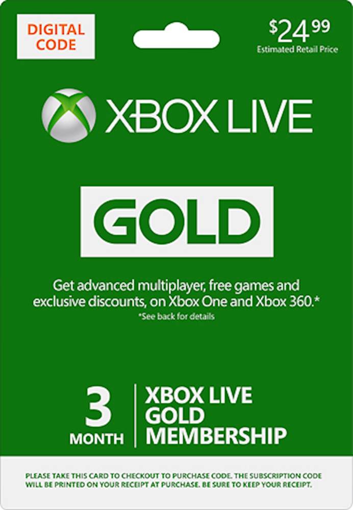 Binnen Afdeling tent Xbox One Live Gold 3 Month Sale, SAVE 51% - eagleflair.com