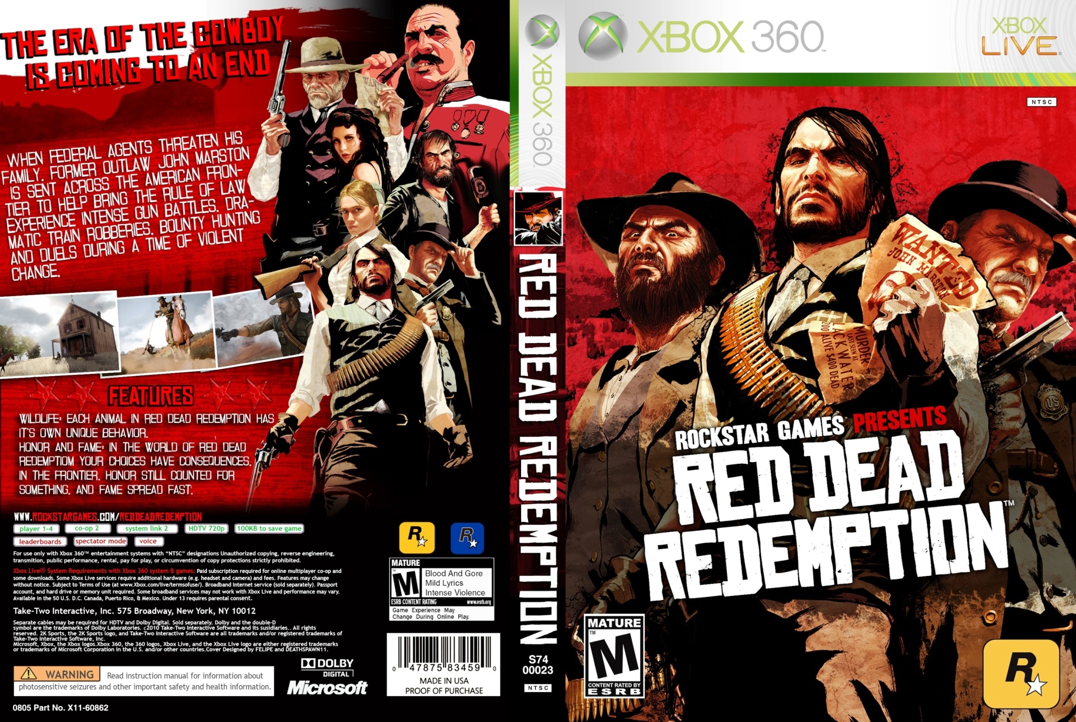 Игра xbox one red dead