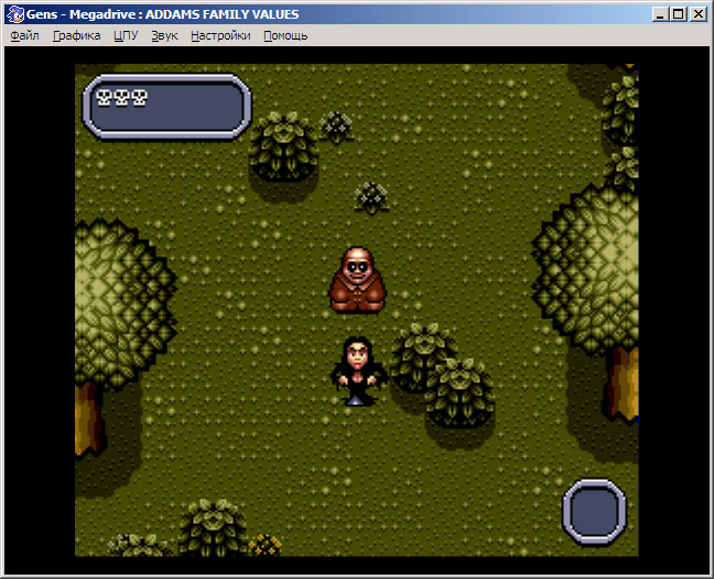 Игра на SEGA - Addams Family Values