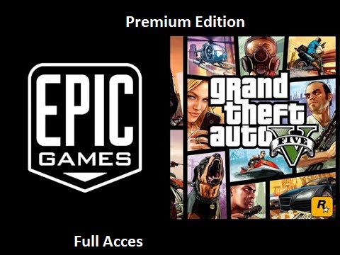 GTA 5 Online + 65more games Epic Games  Account