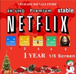 🎄 NETFLIX 4K ULTRA HD PREMIUM 1 ГОД 👑 5 профилей💎