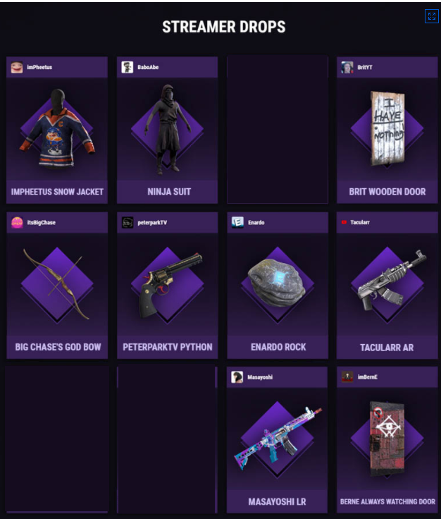 Buy Rust Skins Twitch Drops Round 8 9 Items And Download