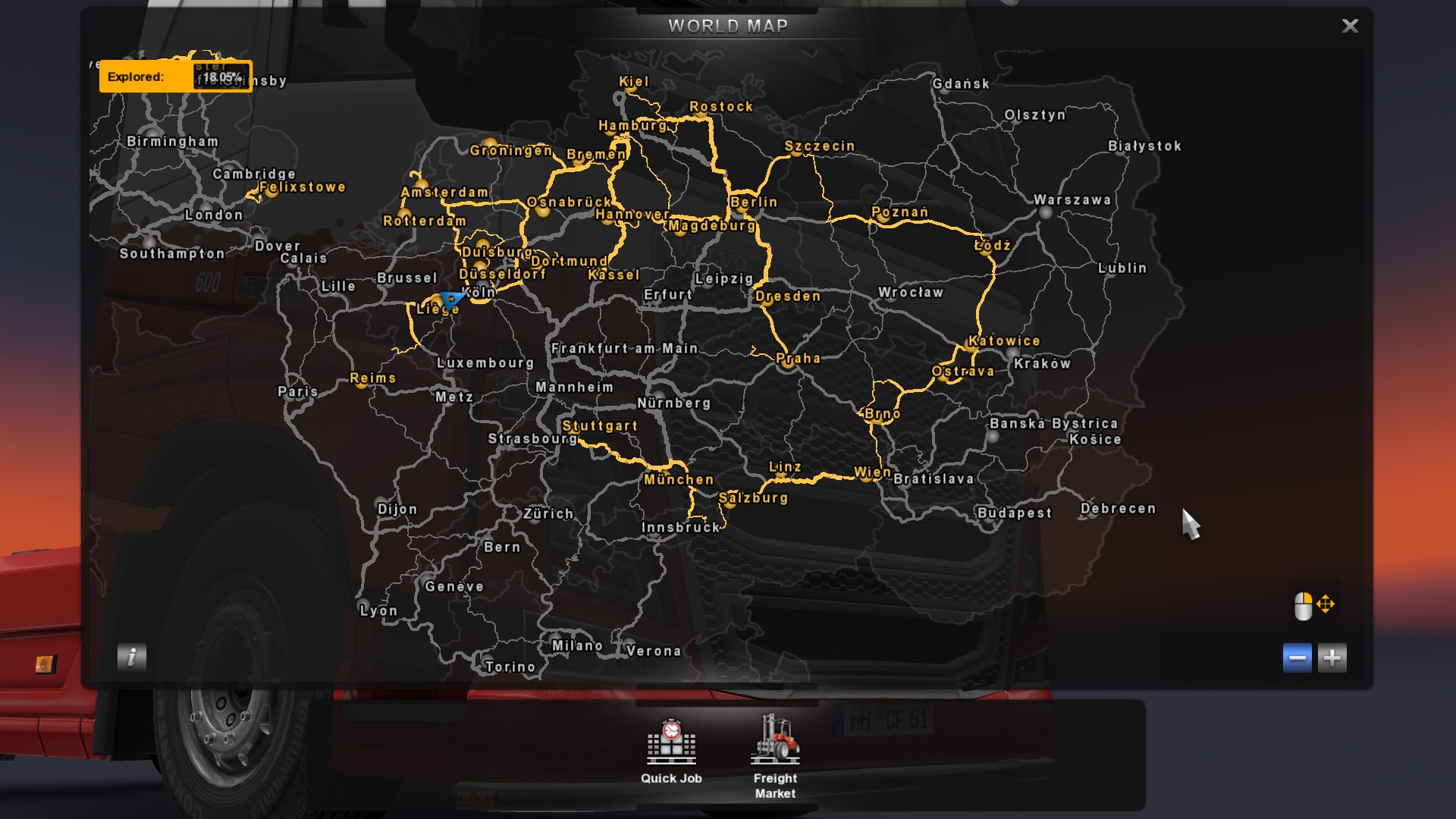 Карта дополнений ets 2