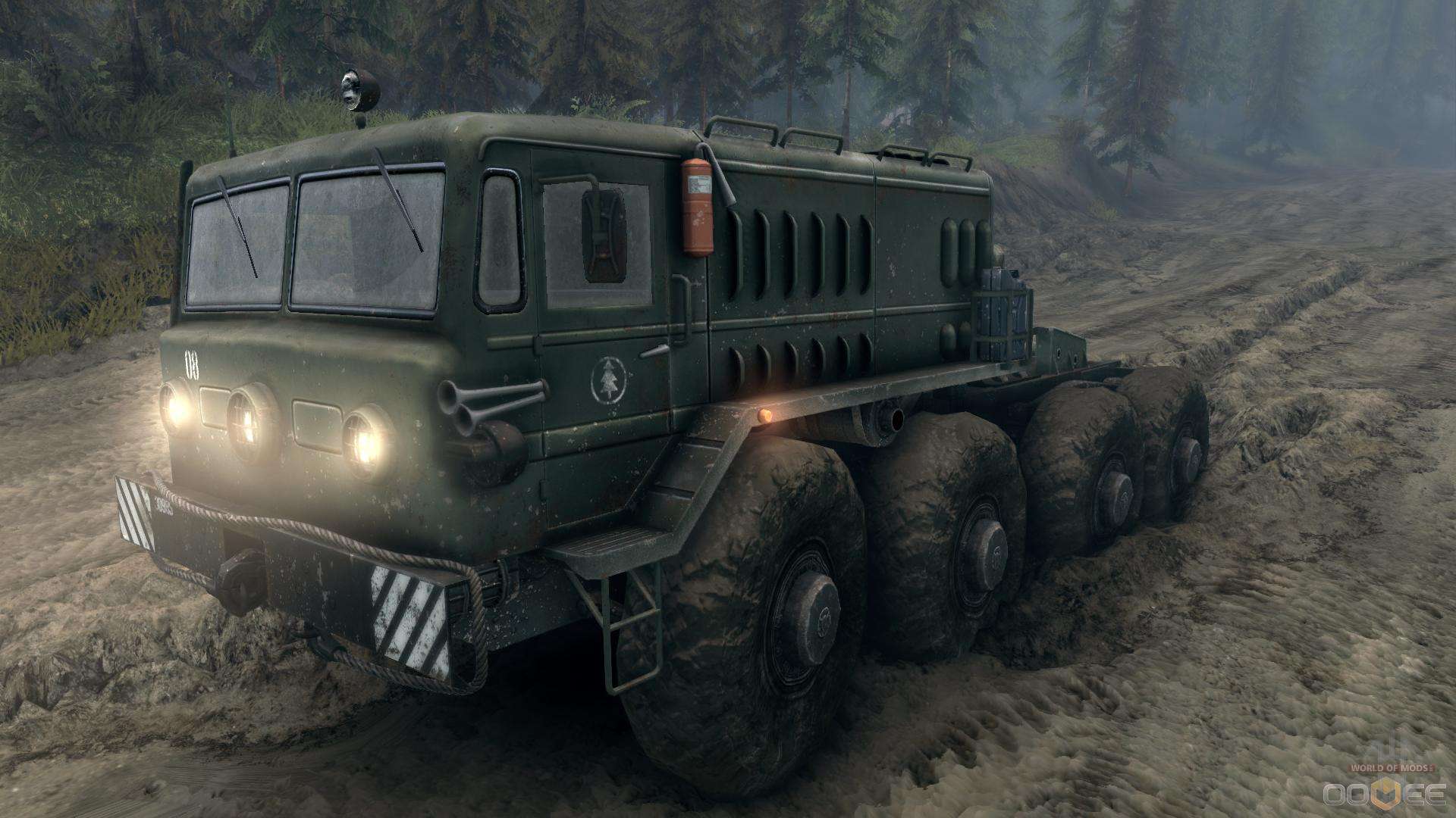 Игра Spin Tires MUDRUNNER
