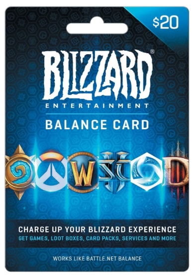🔥BLIZZARD Gift Card 20$ USD USA💳0%💎ГАРАНТИЯ🔥