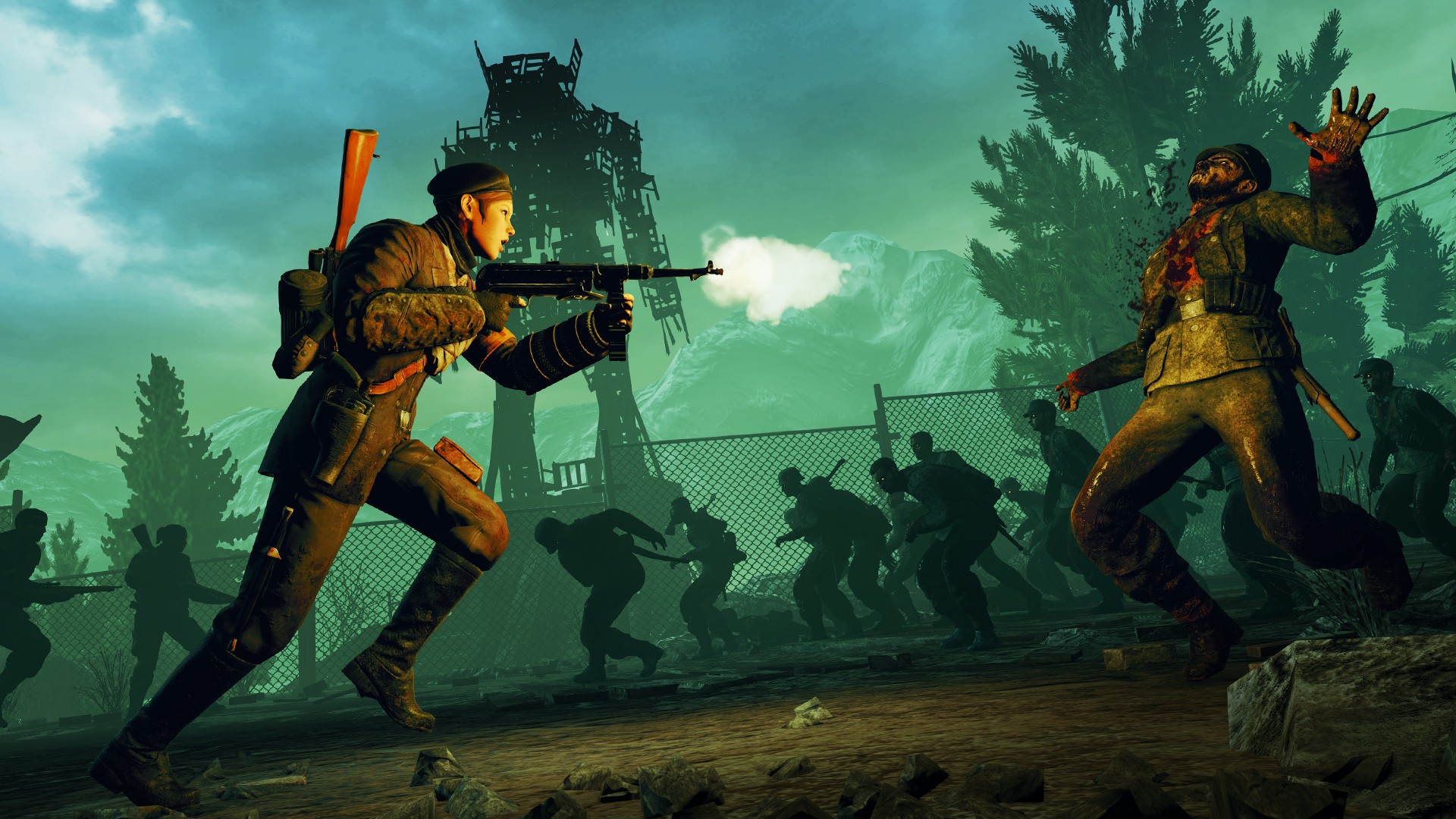 Zombie army. Снайпер Элит зомби армия Trilogy. Зомби армия трилогия зомби.