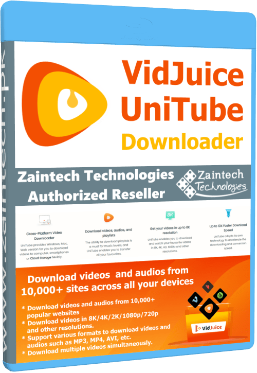 VidJuice UniTube Downloader - 1 Month Plan