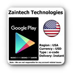 $5 Google Play US Region - (Instant Delivery)