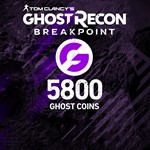 🗽Ghost Recon Breakpoint: 5800 Монет XBOX one Series Xs