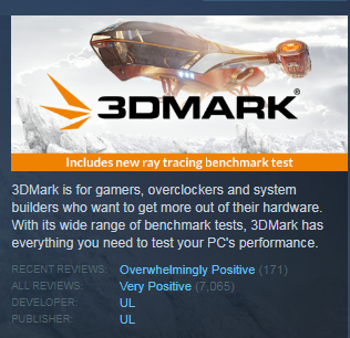 3DMark (Steam Key Region Free  GLOBAL )