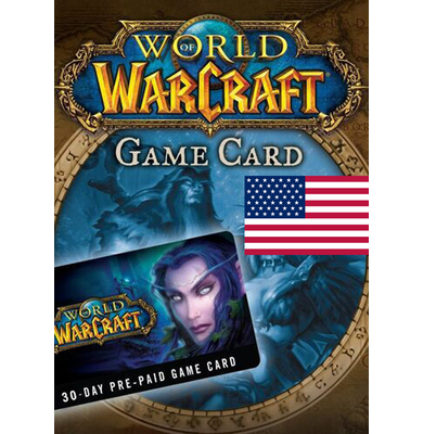 🥇World of Warcraft 30days Time Card(US) +CLASSIC