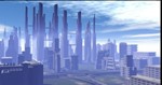 Город будущего, 3д модель