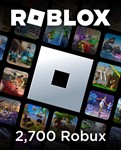 ROBLOX GIFT CARD 2700 ROBUX РОССИЯ GLOBAL 🇷🇺🌍🔥