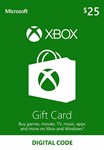 XBOX GIFT CARD - 25$ USD ДОЛЛАРОВ США USA 🇺🇸🔥